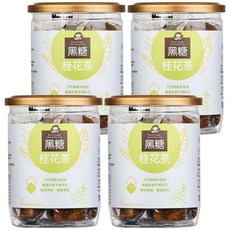 Medolly 蜜思朵 黑糖桂花茶, 天然黑糖, 嚴選在地手摘桂花, 馥郁香氣, 17g, 12包, 4罐