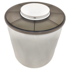 dudupet 智慧寵物真空飼料桶智慧版 ABS材質 白色可選, DU-PF01B, 13L, 1台