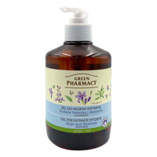 GREEN PHARMACY 私密潔膚露 加強 鼠尾草, 370ml, 1瓶