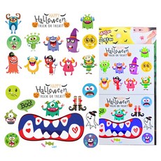 Party Club 萬聖節角色轉印貼紙, 10個, 彩色