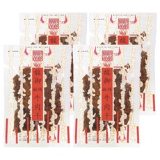 FOOD-U 馥御 麻辣牛肉干 不含防腐劑 ISO22000及HACCP認證, 175g, 4包