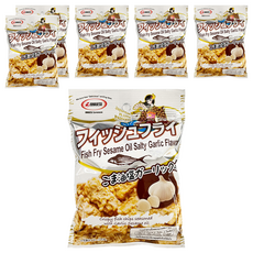 마루에스 피쉬프라이 참기름 솔티 마늘향, 17g, 6개