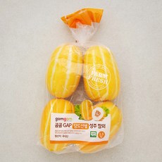 곰곰 GAP 당도선별 성주참외, 1.5kg, 1봉