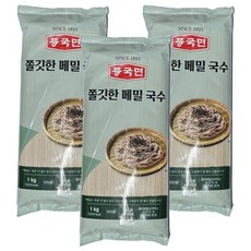 풍국면 쫄깃한 메밀 국수, 1kg, 3개
