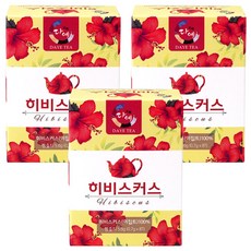 DAYE 茶禮 朱槿花茶茶包, 0.7g, 8入, 3個