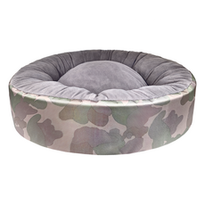 MANDARINE BROTHERS 可拆洗寵物造型圓窩, 迷彩色, 1個