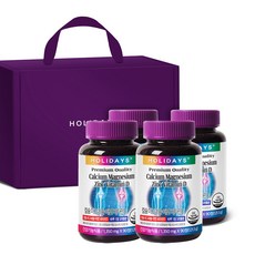 HOLIDAYS 鈣鎂鋅維他命D補給錠, 180顆, 2組