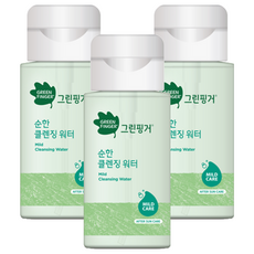 GREEN FINGER 綠手指 溫和潔膚卸妝水, 200ml, 3瓶