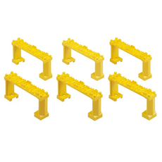 TAKARA TOMY PLARAIL 鐵道王國 複線橋墩6個 J-22 軌道配件組, 1組