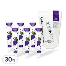 WEDENT 威登 兒童牙膏 葡萄口味, 50g, 30個