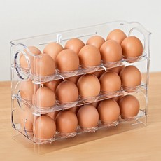 Dailygongam Eggeumoa 雞蛋托盤, 2個, 透明