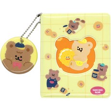 Pinkfoot 小熊封面相片本, 黃色, 20張