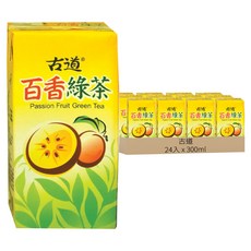 古道 百香綠茶, 300ml, 24入