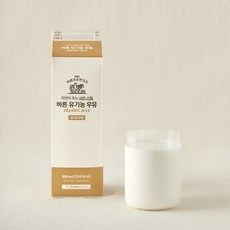 바른우유연구소 바른 유기가공식품인증 우유 오리지널, 900ml, 1개