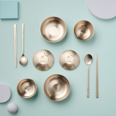 OBOOJA 梅花雕刻餐具組 12入, 單色, 飯碗*2入+湯碗*2入+碗蓋 2入+小菜碗 2入+湯匙 2入+筷子 2入