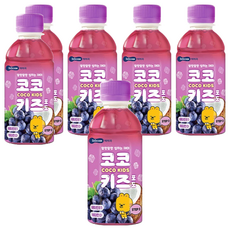 베베쿡 코코키즈 포도, 220ml, 6개