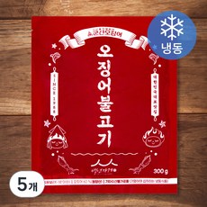 군산오징어 오징어 불고기 (냉동), 5개, 300g
