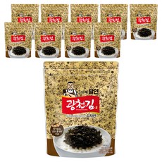 광천김 3대째 달인 김자반, 60g, 10개