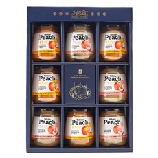 黃桃罐頭 4入+白桃罐頭 4入+提袋, 1組