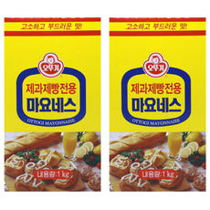 OTTOGI 不倒翁 蛋黃醬, 1kg, 2盒