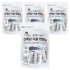 안옥남 멸치 국물한알 25p, 75g, 4개