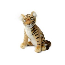 한사토이 동물인형 4263 호랑이 3호 Tiger Cub Sitting, 31cm, 갈색, 1개