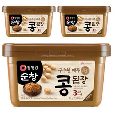 Chungjung Won Sunchang 黃豆醬, 2kg, 3盒