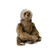 HANSA TOY 動物玩偶3 4580 樹懶3 Sloth Three Toed, 34cm, 棕色, 1個