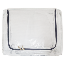 UdiLife 優的生活大師 儲藏氏 透明雙開收納箱 24L, 透明色, 1個