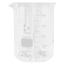 DURAN 高品質玻璃燒杯 DU.2110663, 1個, 2000ml