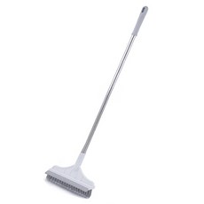 소르트잇 角落縫隙2in1浴室地板廁所清潔刷, 白色, 1個