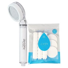 Atojet 淨水蓮蓬頭 三段過濾 提升水壓 節省用水, 1組