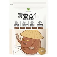 mihong®高效乳清蛋白 清香杏仁, 500g, 1袋