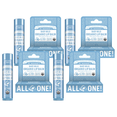 닥터브로너스 오가닉 립밤, 베이비마일드, 4g, 4개
