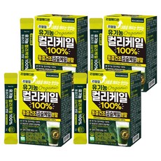 리얼메디온 리얼업 유기농 컬리케일 100% 동결건조 곱슬케일 분말 10p, 4개, 20g