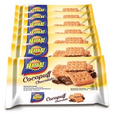 HATARI 可可泡芙 巧克力口味, 170g, 7個