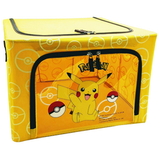 PoKeMoN 寶可夢 精靈寶可夢百納箱 66L, 皮卡丘 黃色, 1個