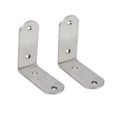 層架國度 不鏽鋼圓角角鐵 大 85 x 85 mm, 2個