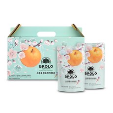 BROLO 紅桔梗梨汁 直立袋包裝, 1.8L, 20包