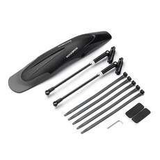 ROCKBROS 洛克兄弟 MTB專用 後輪用 擋泥板 土除 擋板, 1個, 混合色