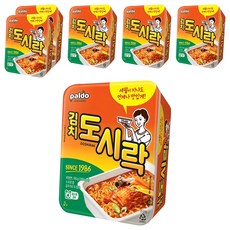 paldo 八道 便當盒泡菜風味湯麵 86g, 6個
