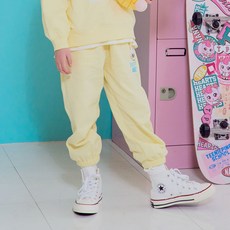 PremierFam 女童 catchtinniping 拉絨學院風長褲