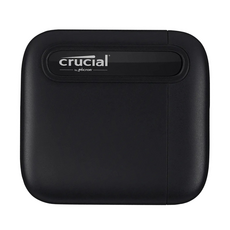 Micron 美光 crucial X6外接式SSD 固態硬碟, 2TB, 黑色