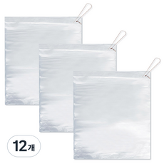 월드크린 다용도 야채 막지 위생 비닐 봉투, 1호(18 x 24 cm), 100개입, 12개