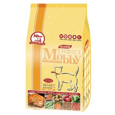 Mobby 莫比 成貓用 化毛專用配方 乾飼料 3kg - 雙B系統, 優質蛋白, 添加益生菌, 雞肉米, 1袋