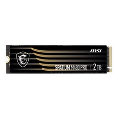msi 微星 PCIe 4.0 NVMe M.2 SSD固態硬碟, SPATIUM M480 Pro, 2TB