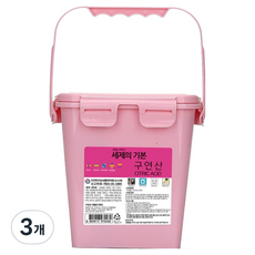 세제의기본 구연산, 2kg, 3개