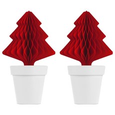 Love Pot樹木造型加濕器 紅色, 2個