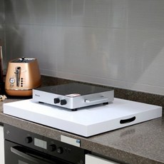 Lassam 燃氣灶罩 60 x 54 x 5 厘米, 1個, 鋼白