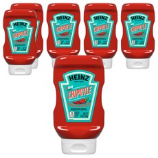 HEINZ 亨氏 墨西哥煙燻辣椒番茄醬, 6個, 397g